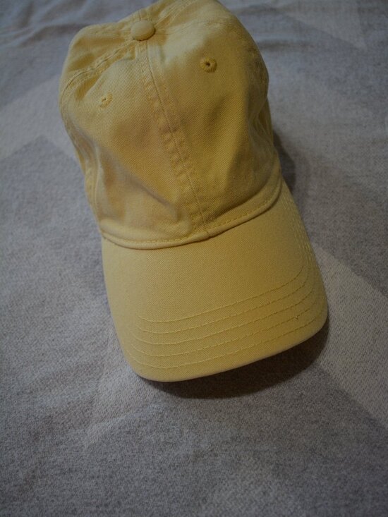 Madewell Other - Madewell Yellow Cotton Baseball Hat – Adjustable Strap